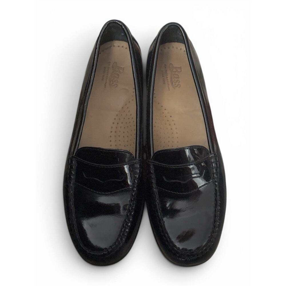 GH Bass Weejuns Diana Leather Classic Penny Loafers Women’s 7M Black Patent